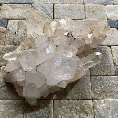 QUARTZ CRYSTAL ASSEMBLAGE - MOUNT IDA, ARKANSAS, U.S.A.  217g MF1011