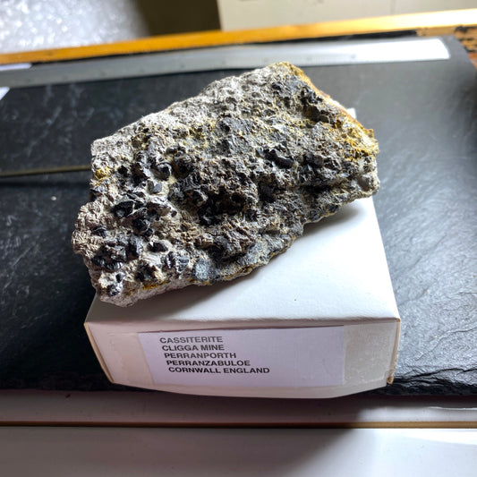 CASSITERITE, CLIGGA MINE, PERRANPORTH, CORNWALL. 255g MF1632