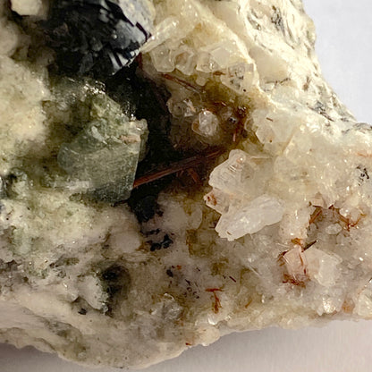 HEMATITE/RUTILE ETC ON GRANODIORITE, TORMIQ VALLEY, PAKISTAN 265g MF1635