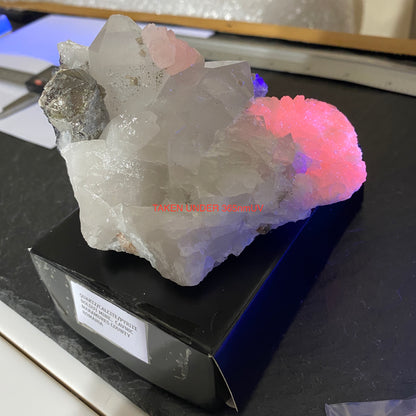 QUARTZ/CALCITE/FLUORITE/PYRITE, BOLDUT MINE, ROMANIA. 444g MF1637