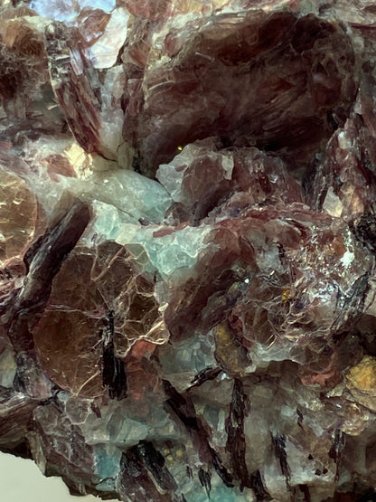 LEPIDOLITE WITH AMAZONITE : HOYDALEN, TOVDAL, TELEMARK, NORWAY. 179g MF4865