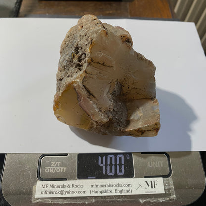 CHALCEDONY MICROCRYSTALLINE QUARTZ - ROCKHOUND STATE PARK, NEW MEXICO U.S.A.  400g MF1115