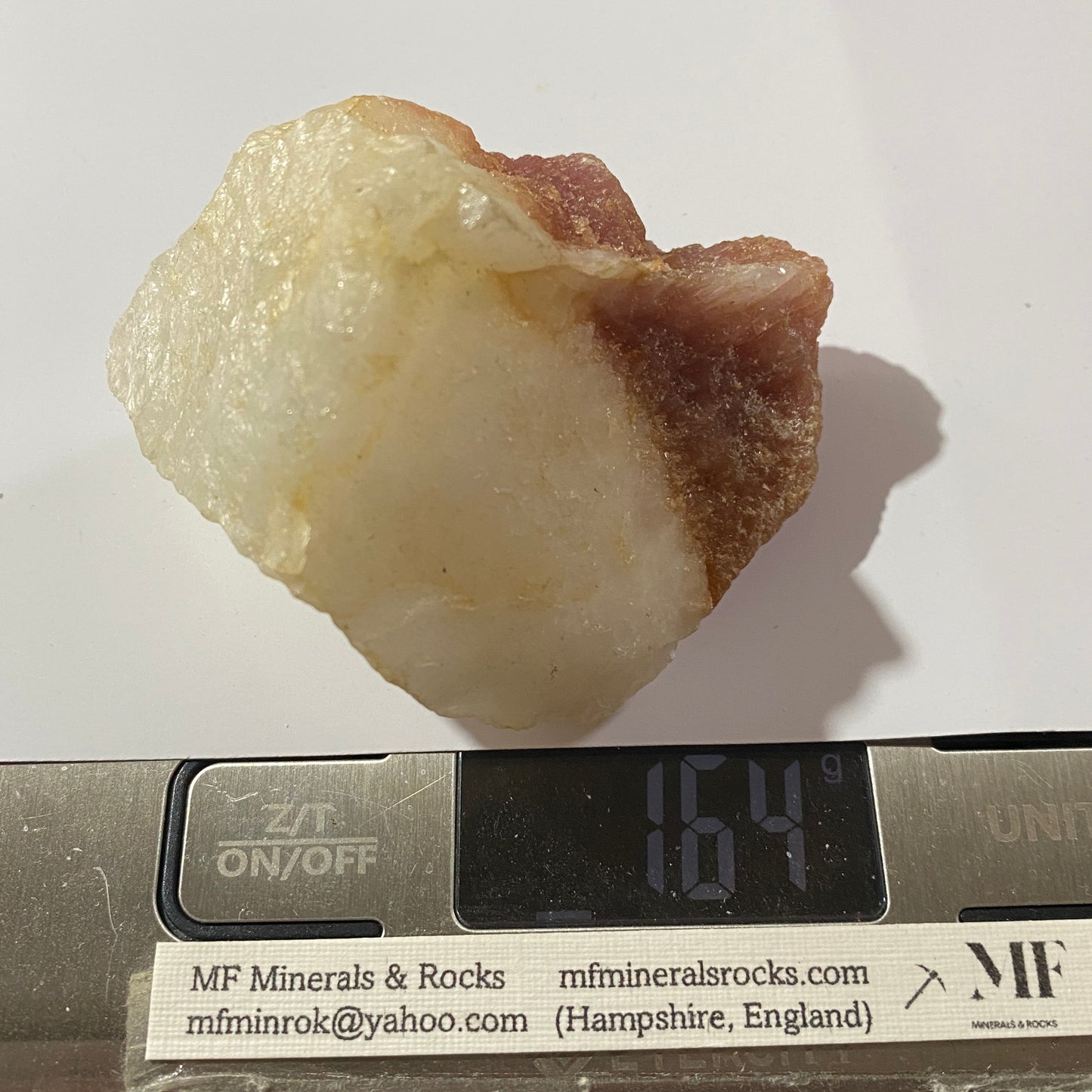 TOURMALINE & QUARTZ ROUGH SPECIMEN FROM MINAS GERAIS 160g  MF1184A