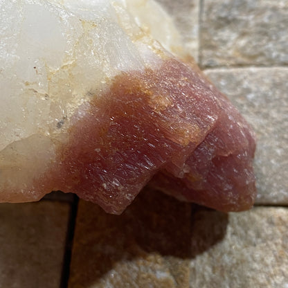 TOURMALINE & QUARTZ ROUGH SPECIMEN FROM MINAS GERAIS 160g  MF1184A