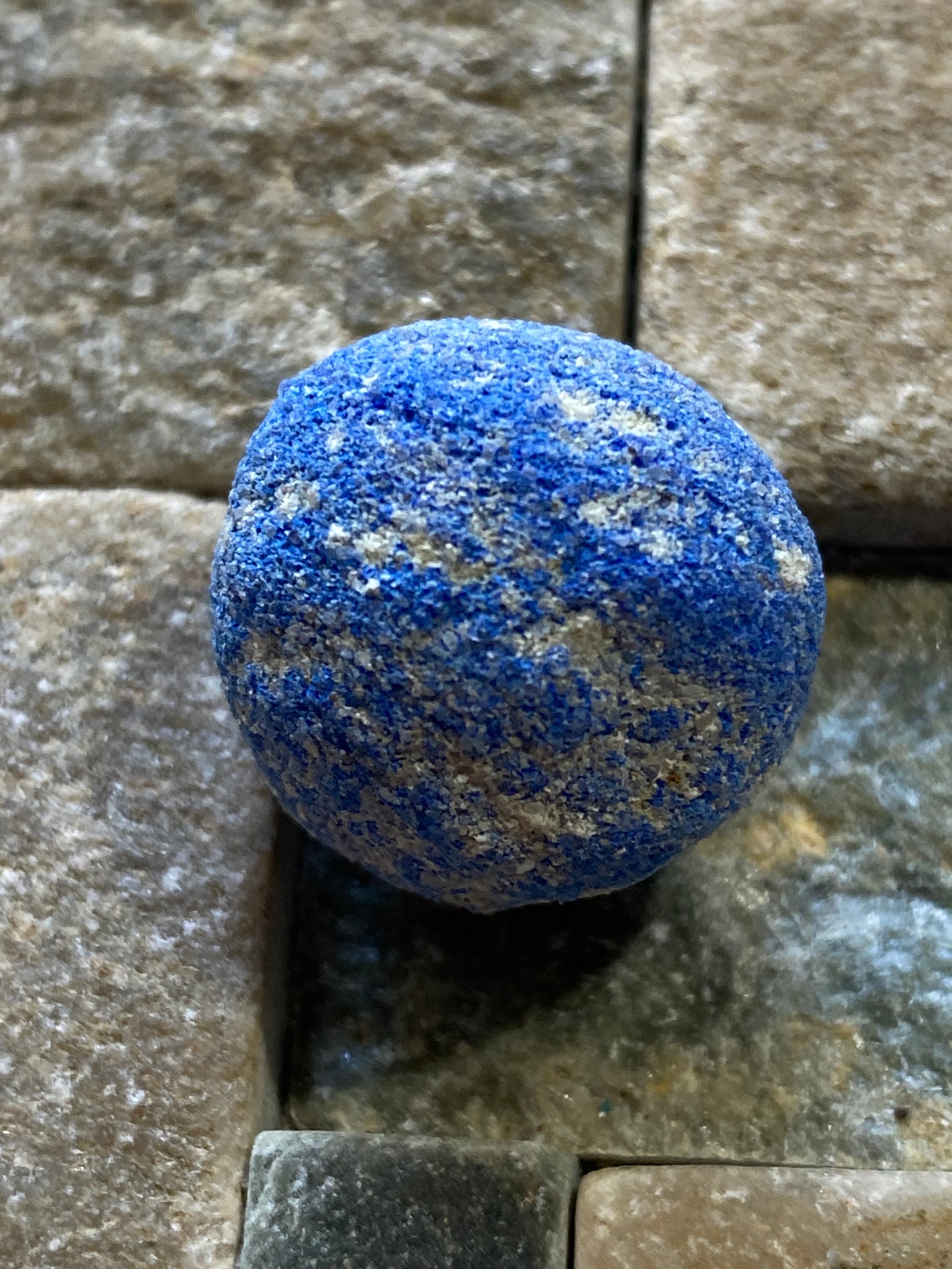 AZURITE BALL : MORENCE MINE, GREENLEE COUNTY, ARIZONA, U.S.A. 8g MF4764