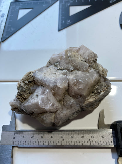 FLUORITE : SOUTH CROFTY, POOL, CARN BRAU, CORNWALL, ENGLAND 480g MF4765