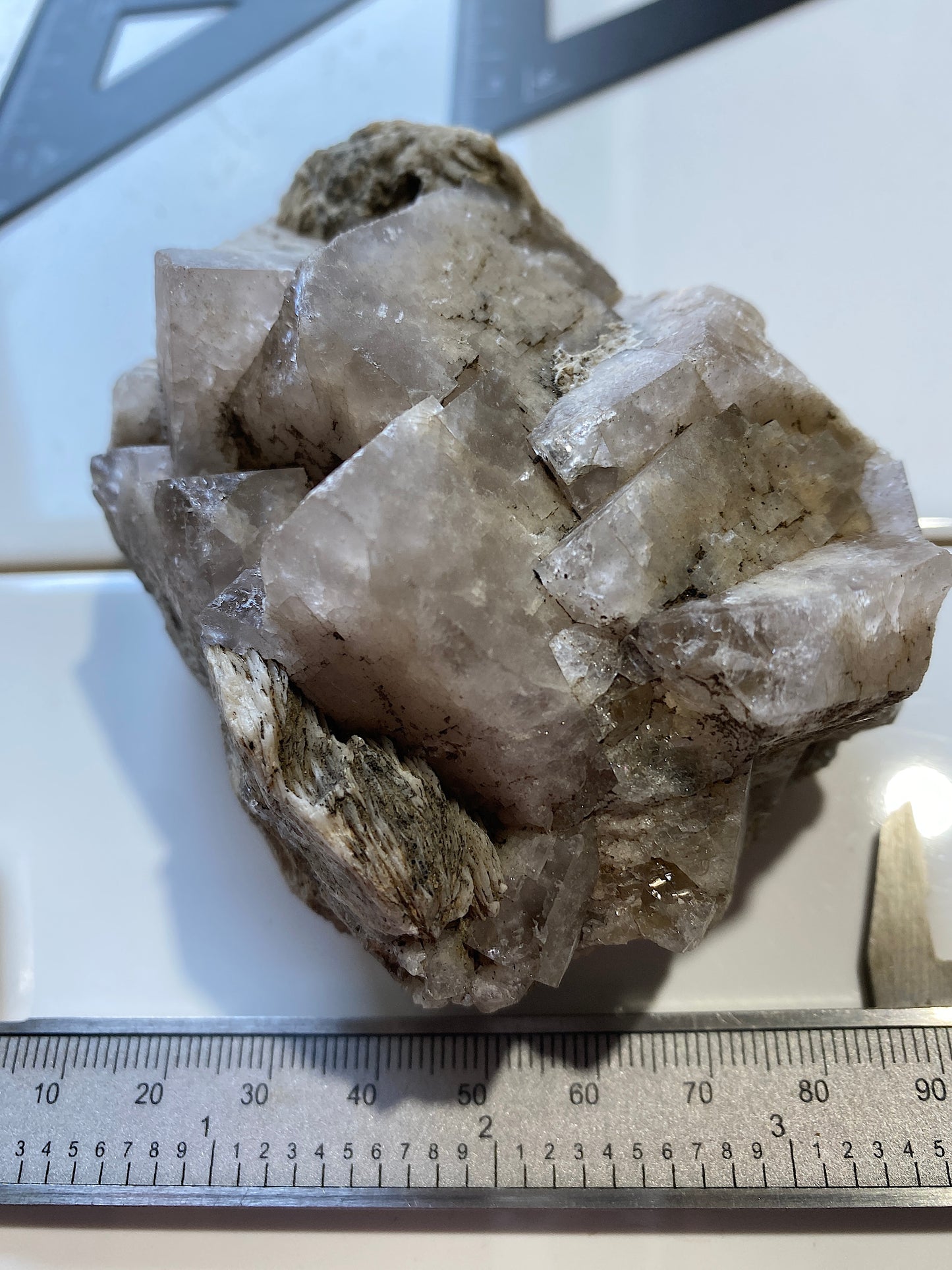 FLUORITE : SOUTH CROFTY, POOL, CARN BRAU, CORNWALL, ENGLAND 480g MF4765