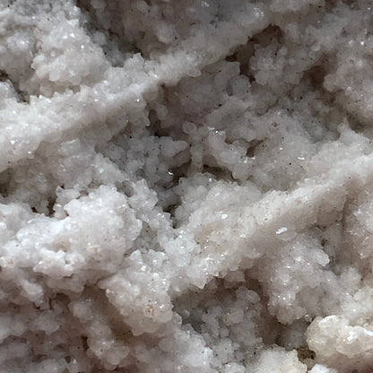 CALCITE ON QUARTZ FROM WHATLEY QUARRY, SOMERSET 346g MF1183