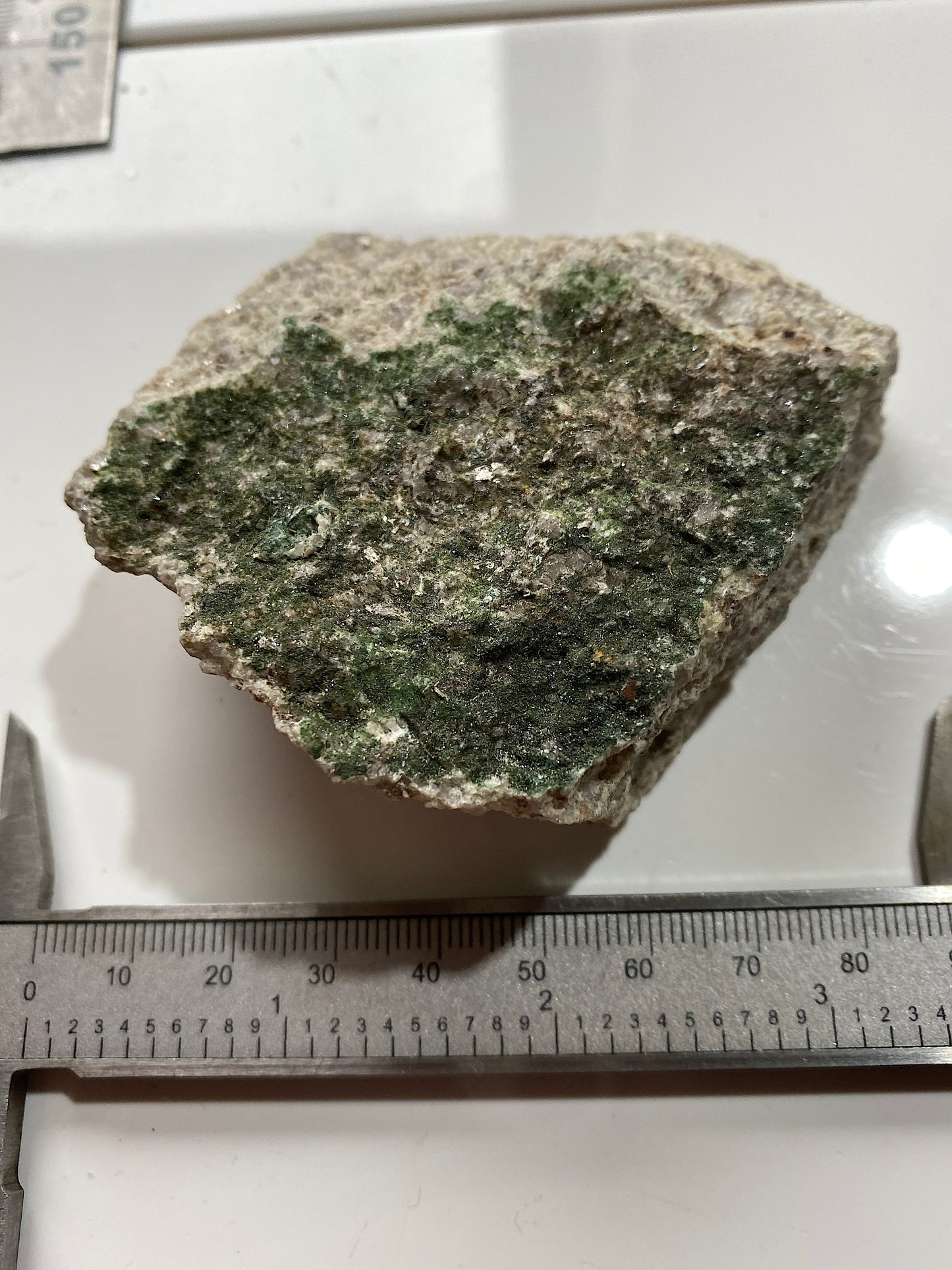 LIBETHANITE : GUNHEATH, CARTHEW, ST AUSTELL, CORNWALL  190g MF4769