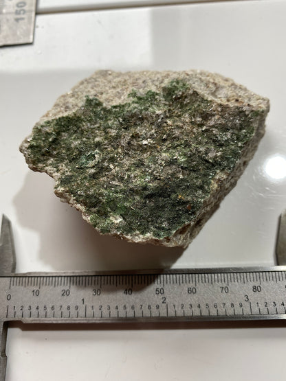 LIBETHANITE : GUNHEATH, CARTHEW, ST AUSTELL, CORNWALL  190g MF4769
