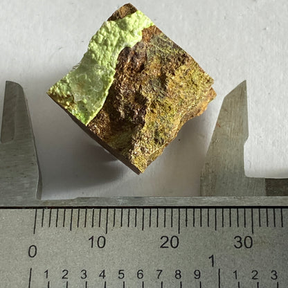 GASPEITE IN MATRIX, 132 NICKEL MINE, WIDGIEMOOLTHA, AUSTRALIA. MF1645