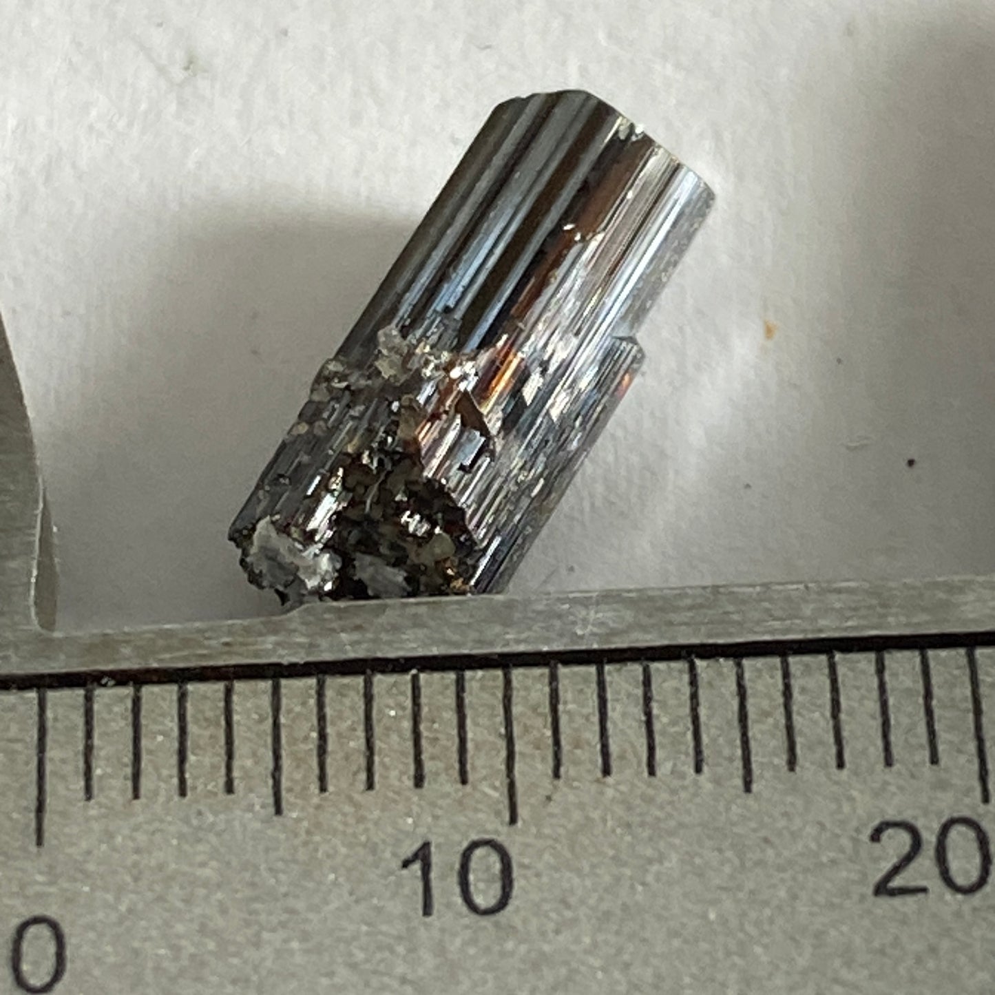 RUTILE CRYSTAL FROM DIAMANTINA, MINAS GERAIS, BRAZIL. MF1646