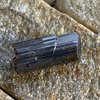 RUTILE CRYSTAL FROM DIAMANTINA, MINAS GERAIS, BRAZIL. MF1646