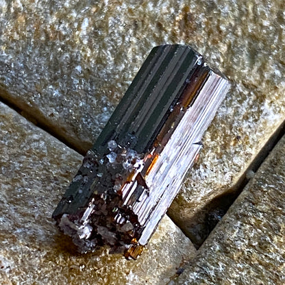 RUTILE CRYSTAL FROM DIAMANTINA, MINAS GERAIS, BRAZIL. MF1646