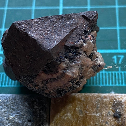 SPECULARITE & DOLOMITE ON HEMATITE - OURO PRETO, MINAS GERAIS, BRAZIL 37g MF1145