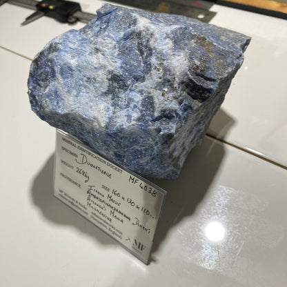 DUMORTIERITE [ETC] - ITREMO MASSIF, MADAGASCAR,  HEAVY 2684g. MF4038