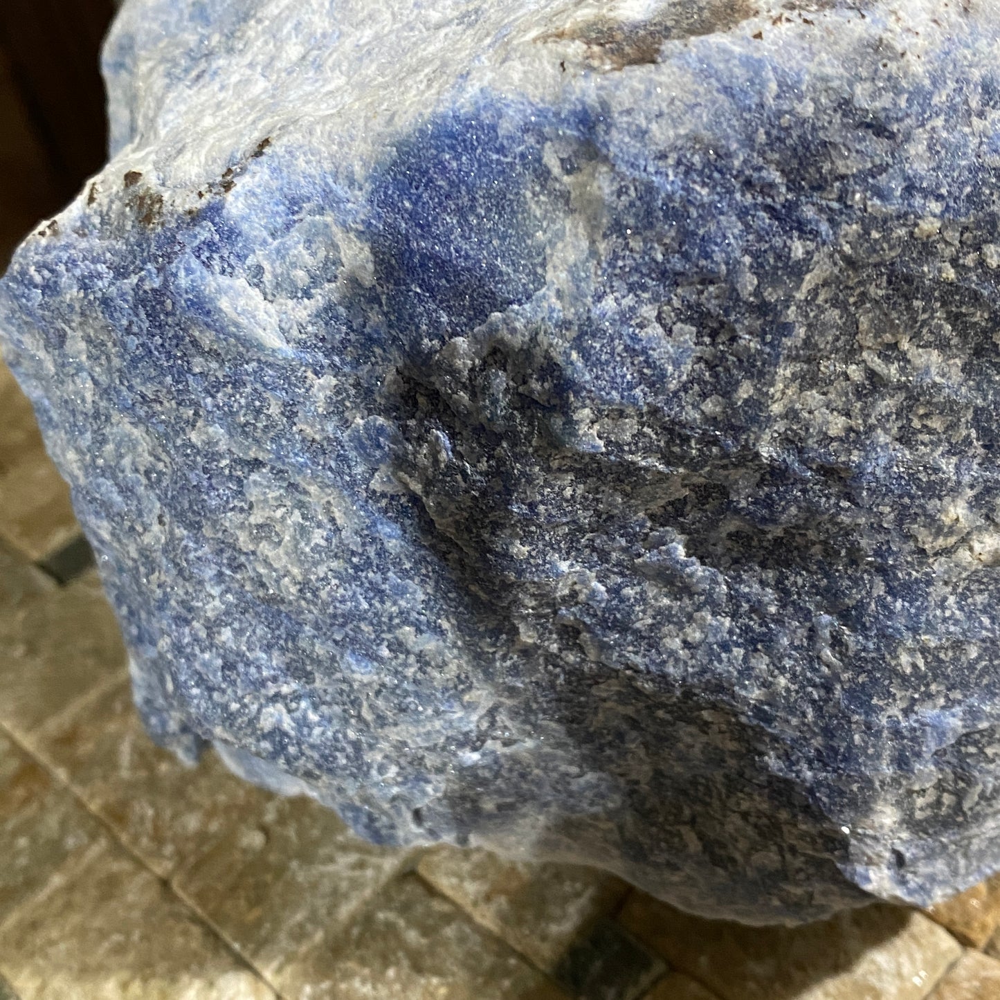 DUMORTIERITE [ETC] - ITREMO MASSIF, MADAGASCAR,  HEAVY 2684g. MF4038