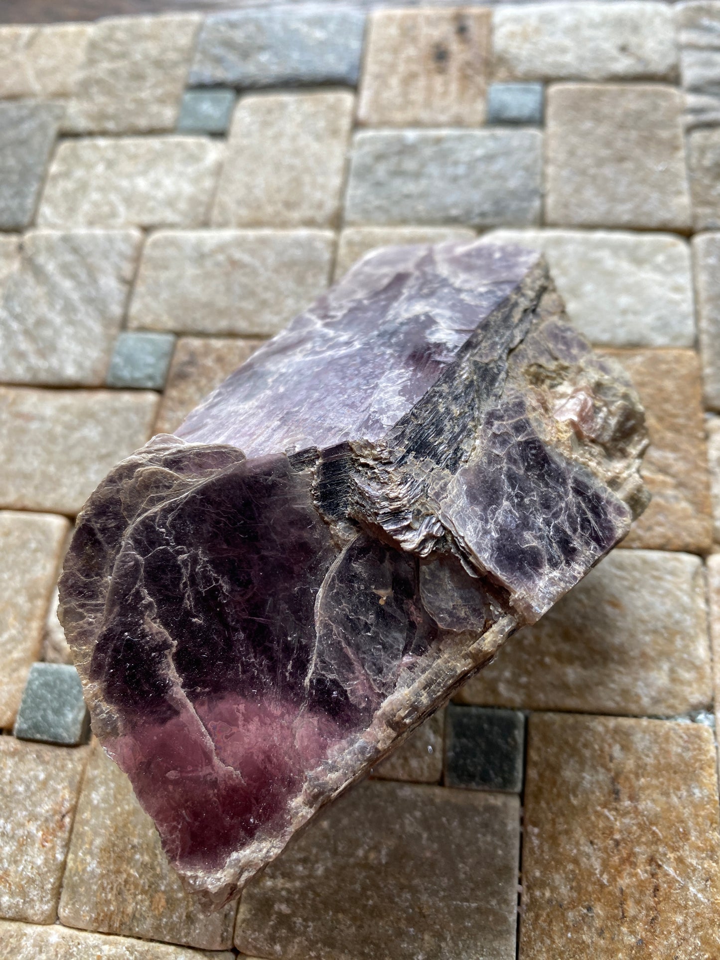 LEPIDOLITE MICA : HOLYDALEN, TORDAL, TELEMARK, NORWAY  168g MF4874