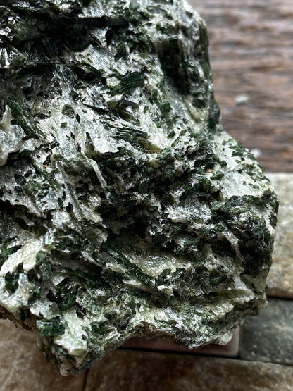 ACTINOLITE IN TALC : MO-I-RANA, ALTERMARK, NORWAY   204g MF4877