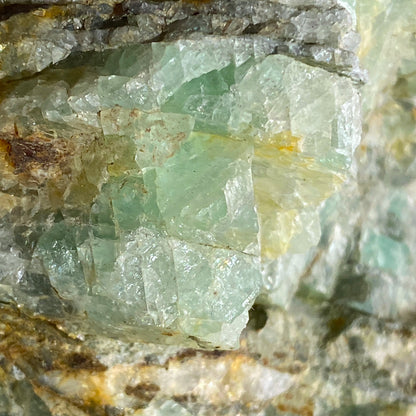 FLUORITE ON QUARTZ [ETC] SUBSTANTIAL 4kg+ WHEAL MARY ANN, CORNWALL MF4041