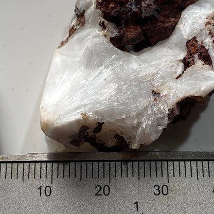 NATROLITE - MEGHERAMORNE QUARRY, CO ANTRIM, N. IRELAND 16g MF1165