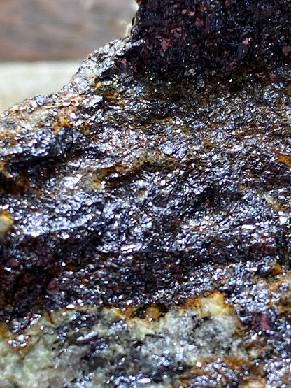 MOLYBDENITE ON GRANITE : KNABEN MINE, AGDER, NORWAY  165g MF4878