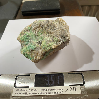EMERALD BERYL ON MATRIX FROM DAYAKOU EMERALD MINE, CHINA 345g MF1103