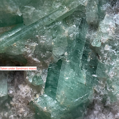 EMERALD BERYL ON MATRIX FROM DAYAKOU EMERALD MINE, CHINA 345g MF1103