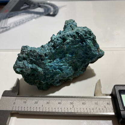 CHRYSOCOLLA WITH MALACHITE- SIERRA GORDA, ANTOFAGASTA, CHILE  226g mf1250