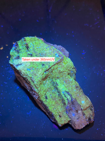 TENGERITE -Y, YTTOFLUORITE,  BASTNASITE ETC : INNHAVET, TYSFJORD, NORWAY 89g MF4888