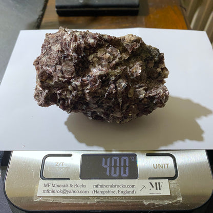 LEPIDOLITE MICA - VARUTRASK, SKELLEFTEA, SWEDEN  400g MF1282
