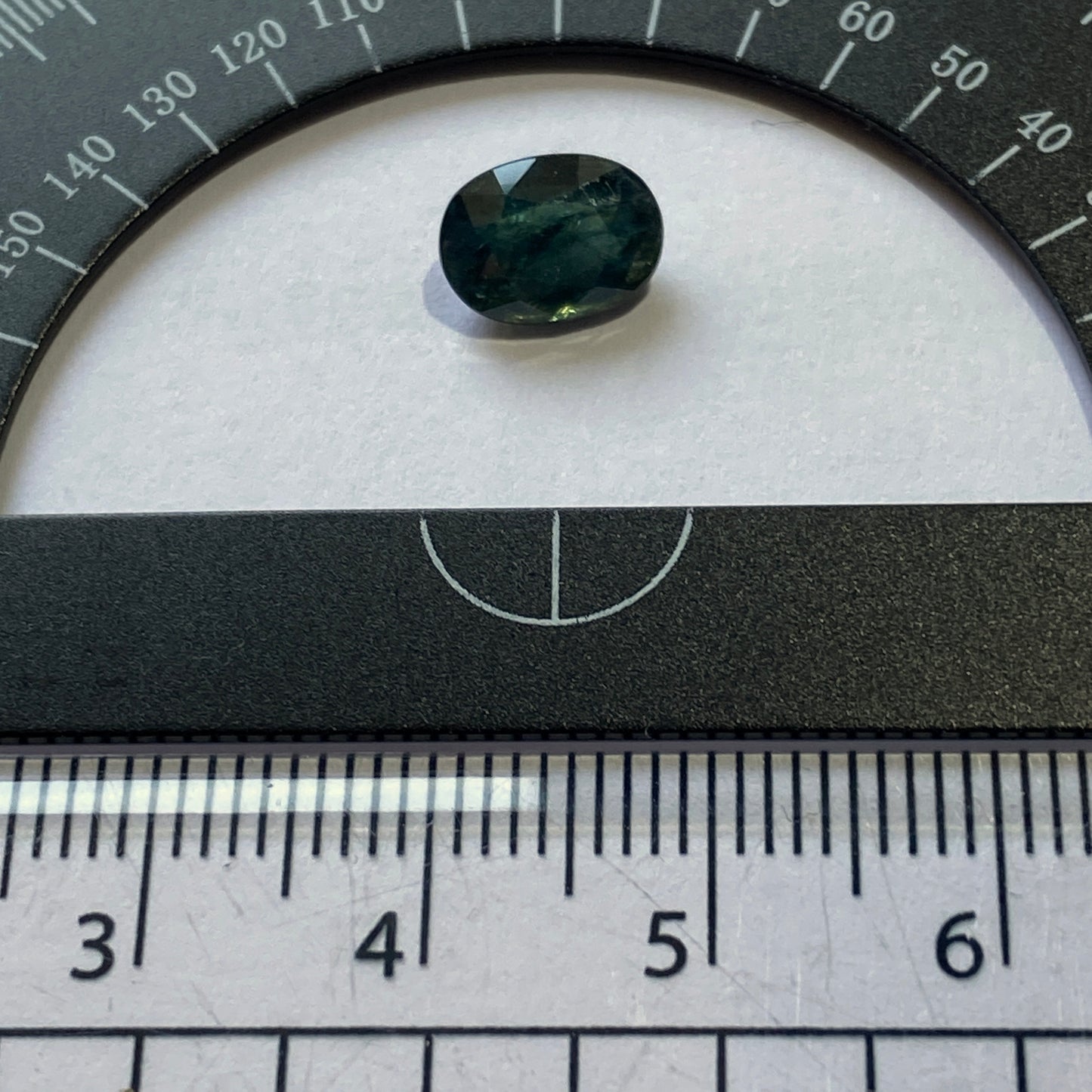 SAPPHIRE CORUNDUM NATURAL GEMSTONE - UMBA RIVER, TANZANIA. 2.0Ct. MFG5277