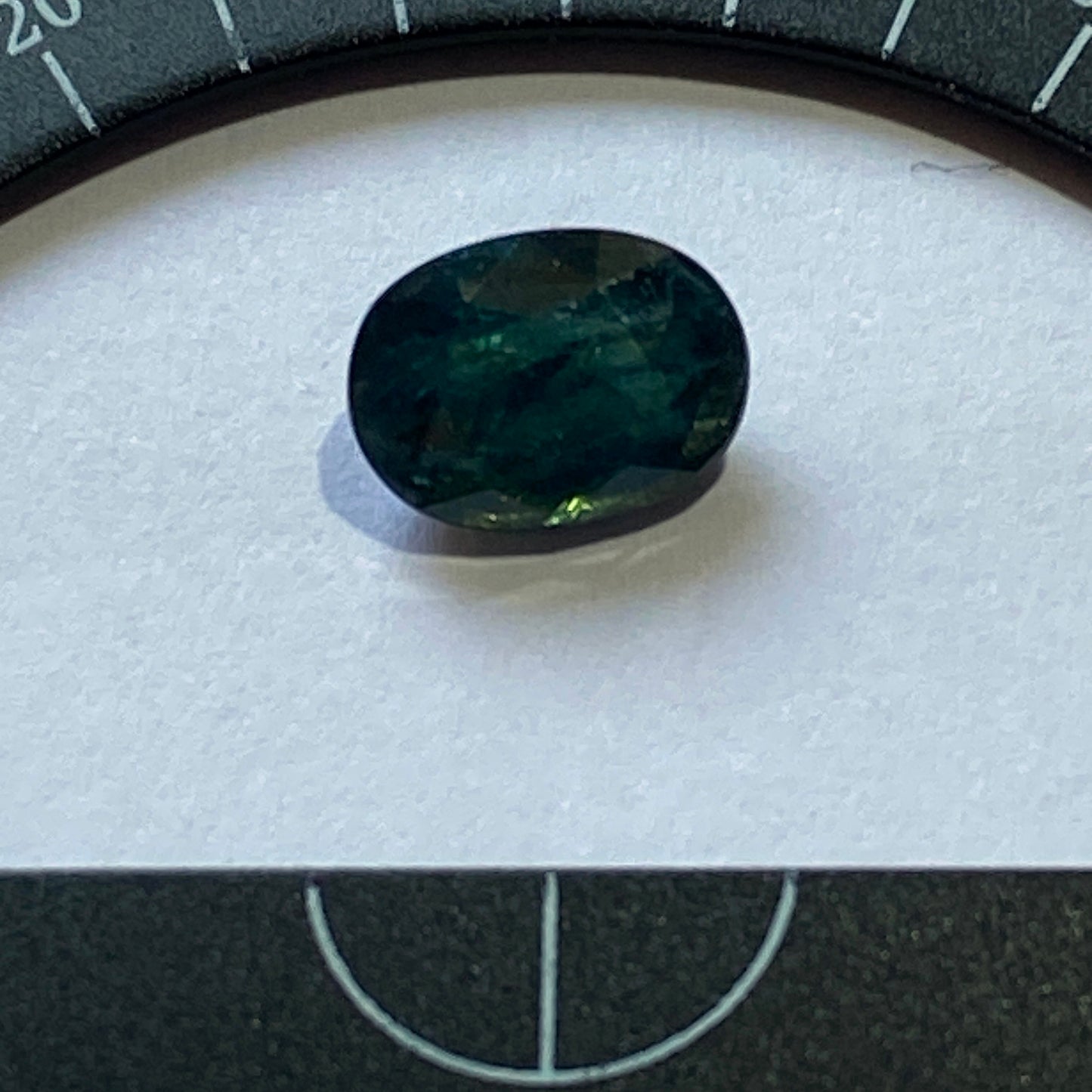 SAPPHIRE CORUNDUM NATURAL GEMSTONE - UMBA RIVER, TANZANIA. 2.0Ct. MFG5277