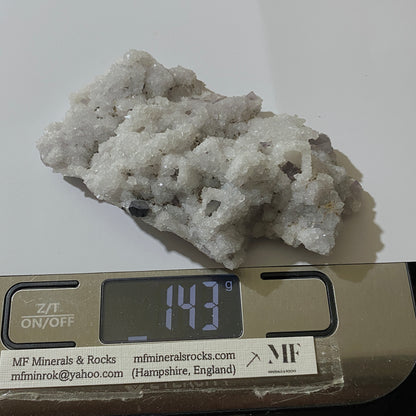 QUARTZ WITH FLUORITE & GALENA - FRAZERS HUSH MINE, ROOKHOPE, CO DURHAM - ENGLAND 143g MF1297