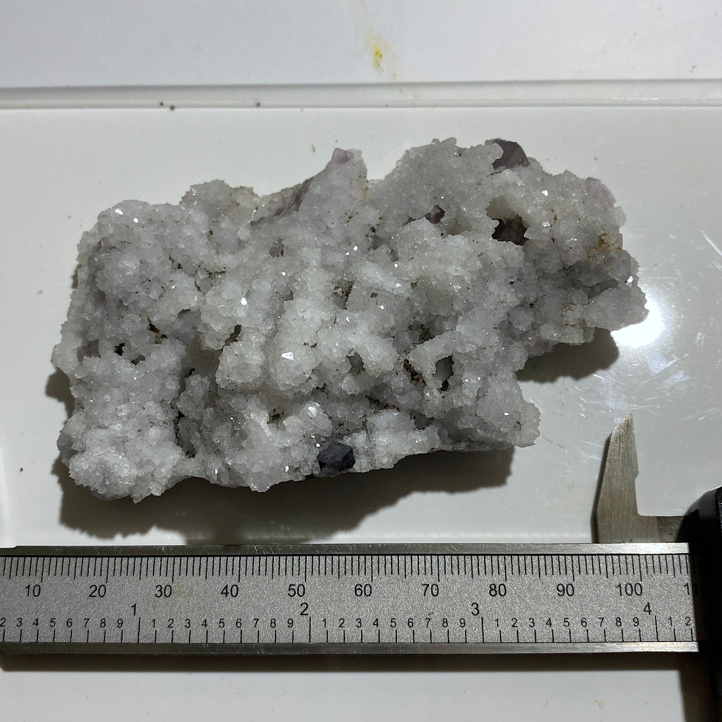QUARTZ WITH FLUORITE & GALENA - FRAZERS HUSH MINE, ROOKHOPE, CO DURHAM - ENGLAND 143g MF1297