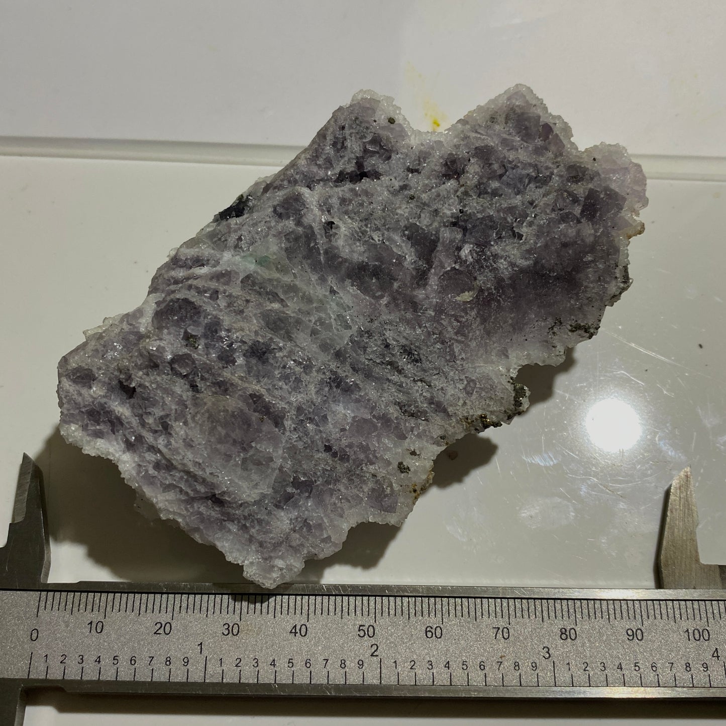 QUARTZ WITH FLUORITE & GALENA - FRAZERS HUSH MINE, ROOKHOPE, CO DURHAM - ENGLAND 143g MF1297