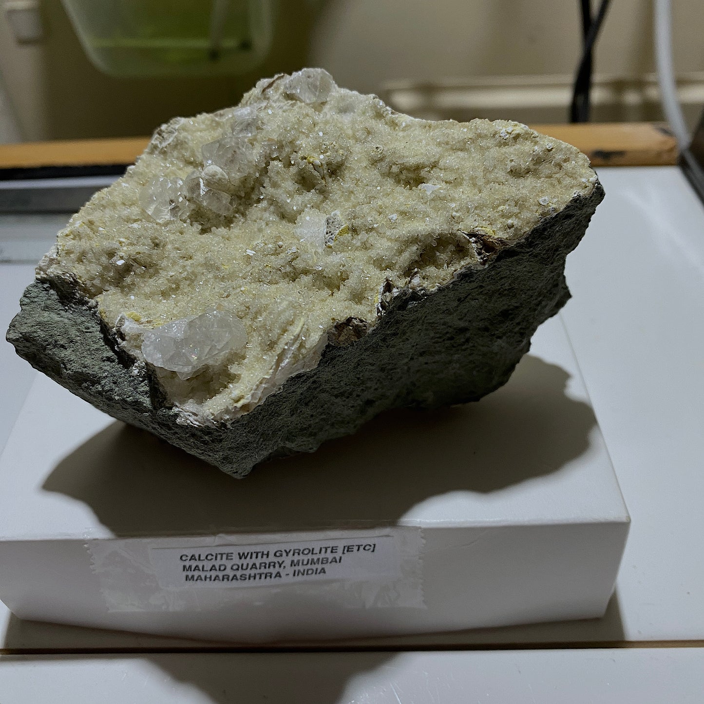 IMPRESSIVE MULTI- MINERAL SPECIMEN FROM MALAD QUARRY, INDIA 430g MF1267