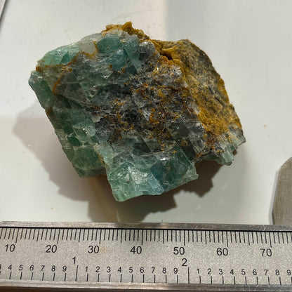 FLUORITE - HEIGHTS QUARRY, WESTGATE, CO DURHAM, ENGLAND 77g MF4052