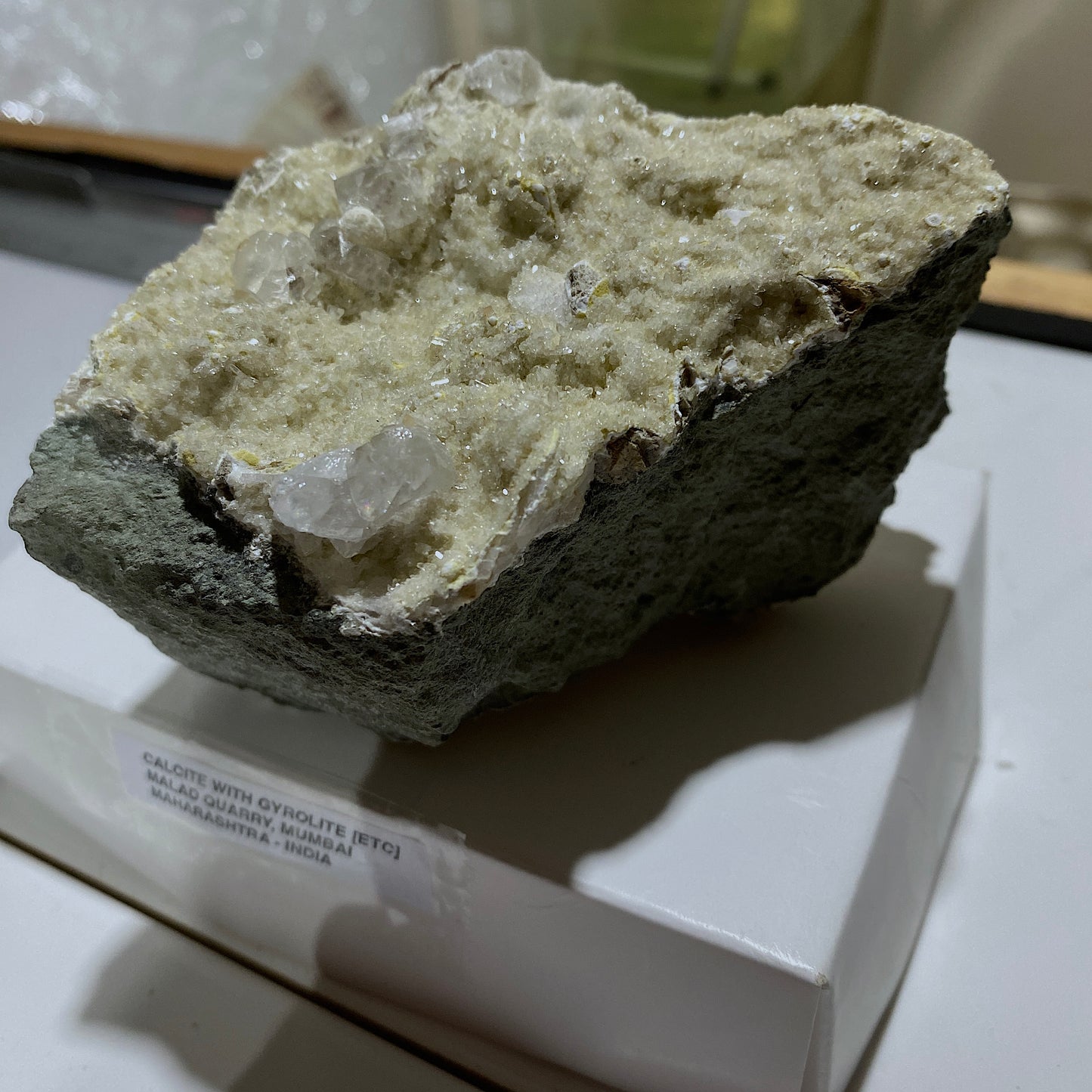 IMPRESSIVE MULTI- MINERAL SPECIMEN FROM MALAD QUARRY, INDIA 430g MF1267