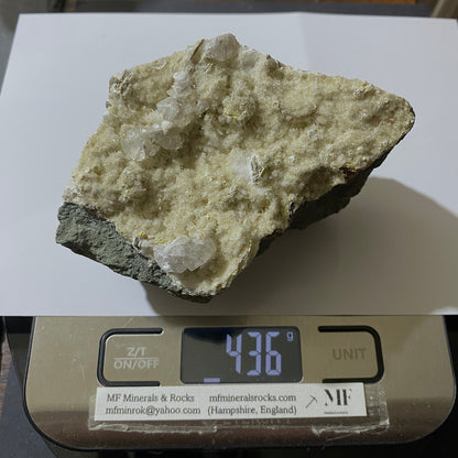 IMPRESSIVE MULTI- MINERAL SPECIMEN FROM MALAD QUARRY, INDIA 430g MF1267