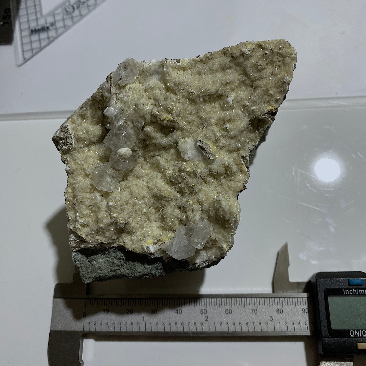 IMPRESSIVE MULTI- MINERAL SPECIMEN FROM MALAD QUARRY, INDIA 430g MF1267