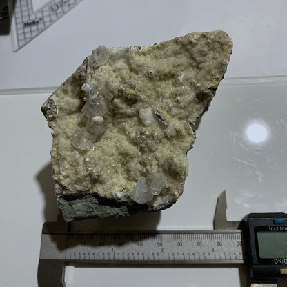 IMPRESSIVE MULTI- MINERAL SPECIMEN FROM MALAD QUARRY, INDIA 430g MF1267