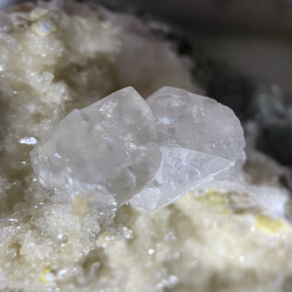 IMPRESSIVE MULTI- MINERAL SPECIMEN FROM MALAD QUARRY, INDIA 430g MF1267