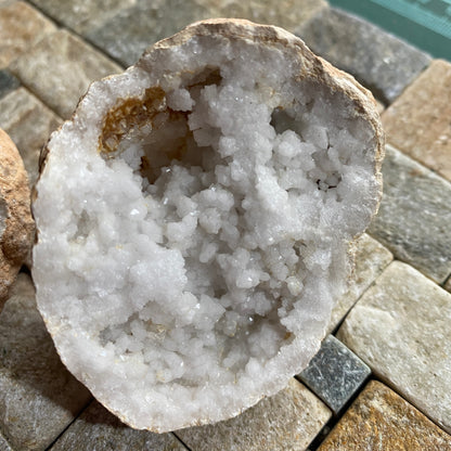 QUARTZ GEODE [NODULE] - BU CRAA, MOROCCO 182g. MF4050