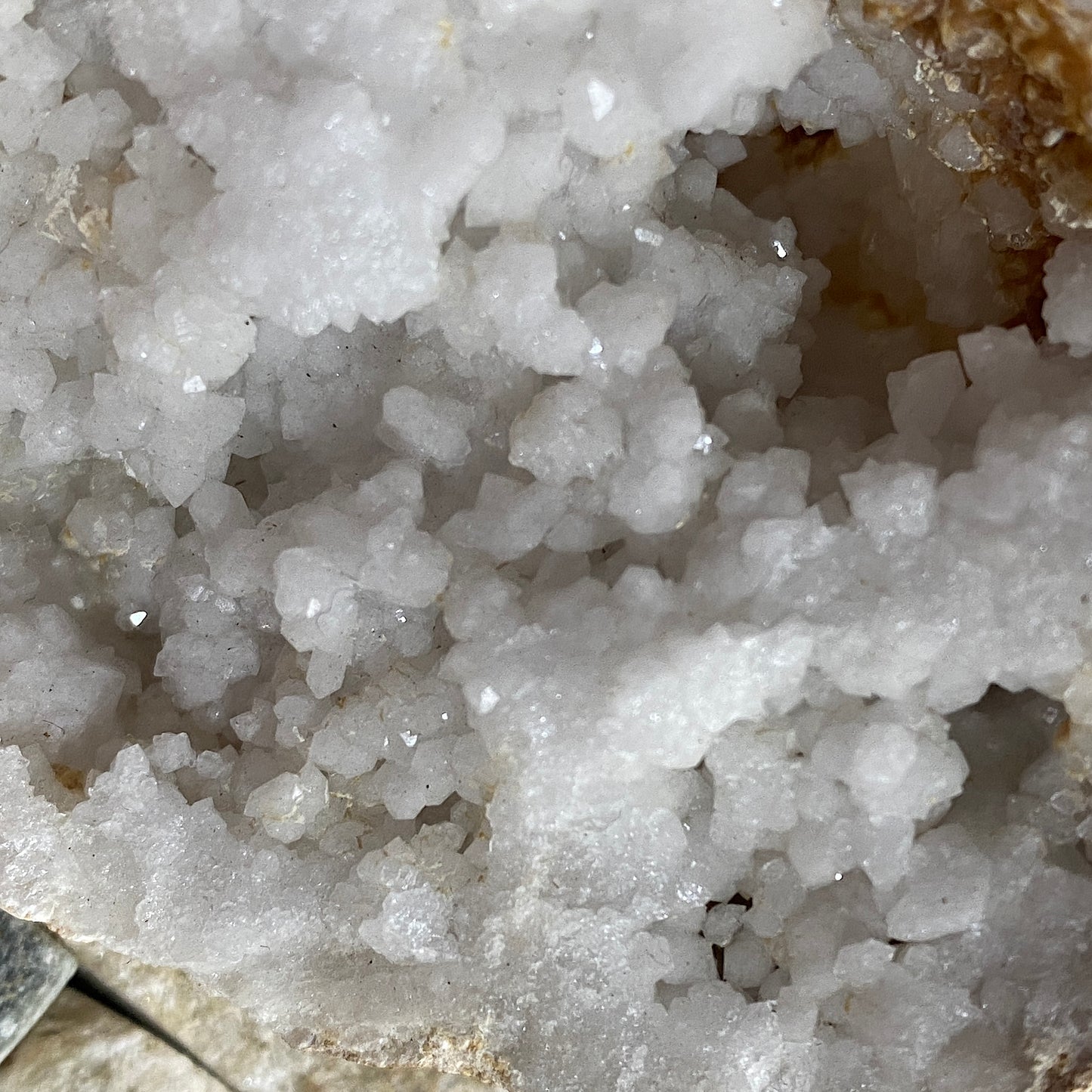 QUARTZ GEODE [NODULE] - BU CRAA, MOROCCO 182g. MF4050