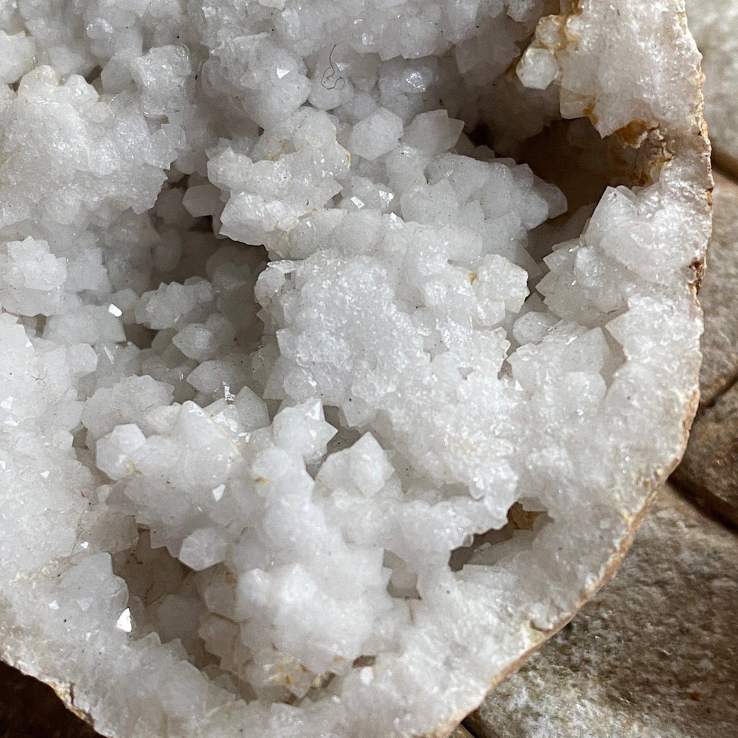 QUARTZ GEODE [NODULE] - BU CRAA, MOROCCO 182g. MF4050