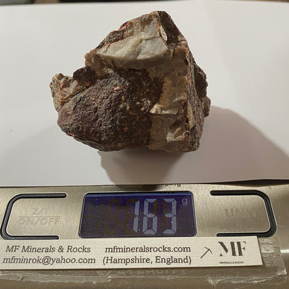 LAUMONTITE - MOONS HILL QUARRY, STOKE ST MICHAEL, SOMERSET, ENGLAND 163g MF1295