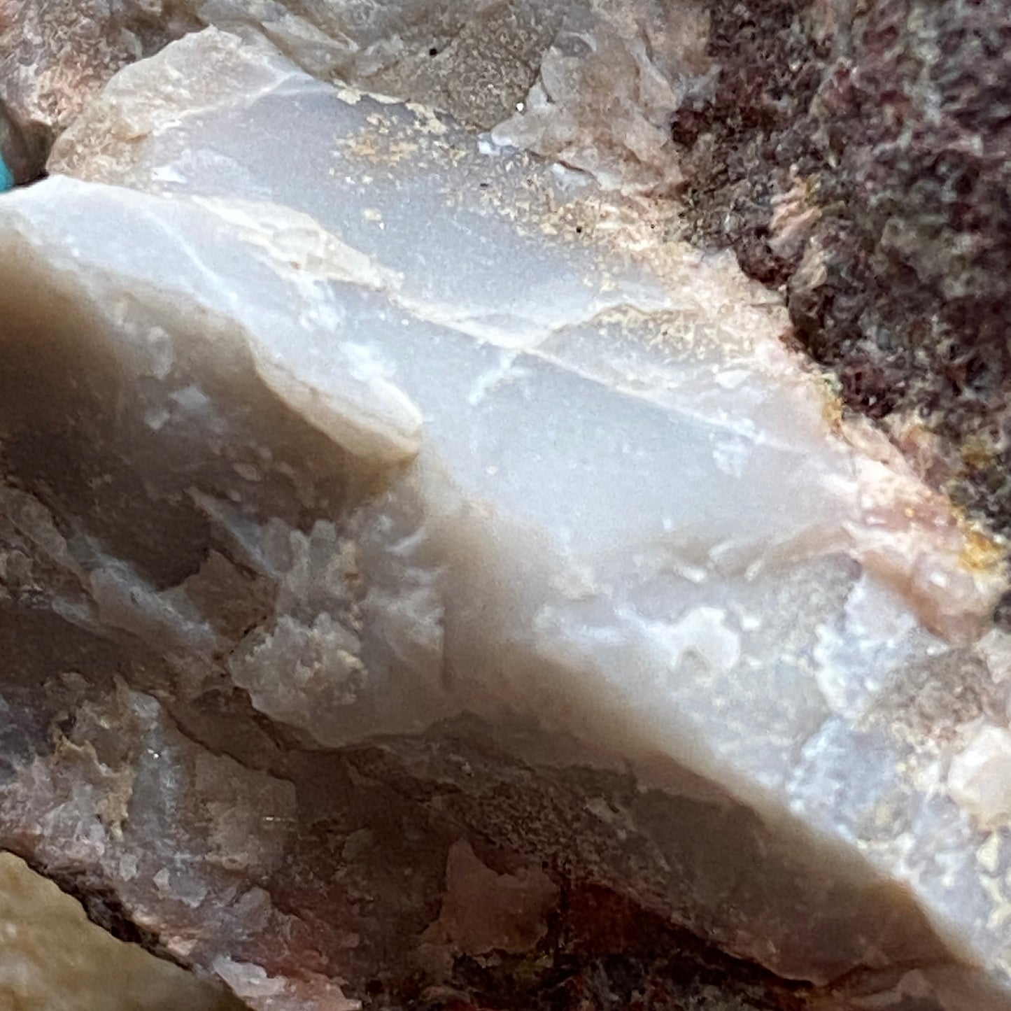 LAUMONTITE - MOONS HILL QUARRY, STOKE ST MICHAEL, SOMERSET, ENGLAND 163g MF1295