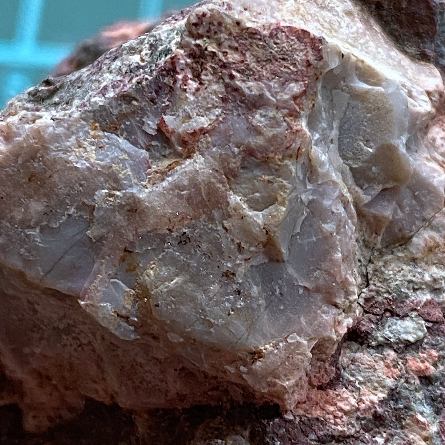 LAUMONTITE - MOONS HILL QUARRY, STOKE ST MICHAEL, SOMERSET, ENGLAND 163g MF1295