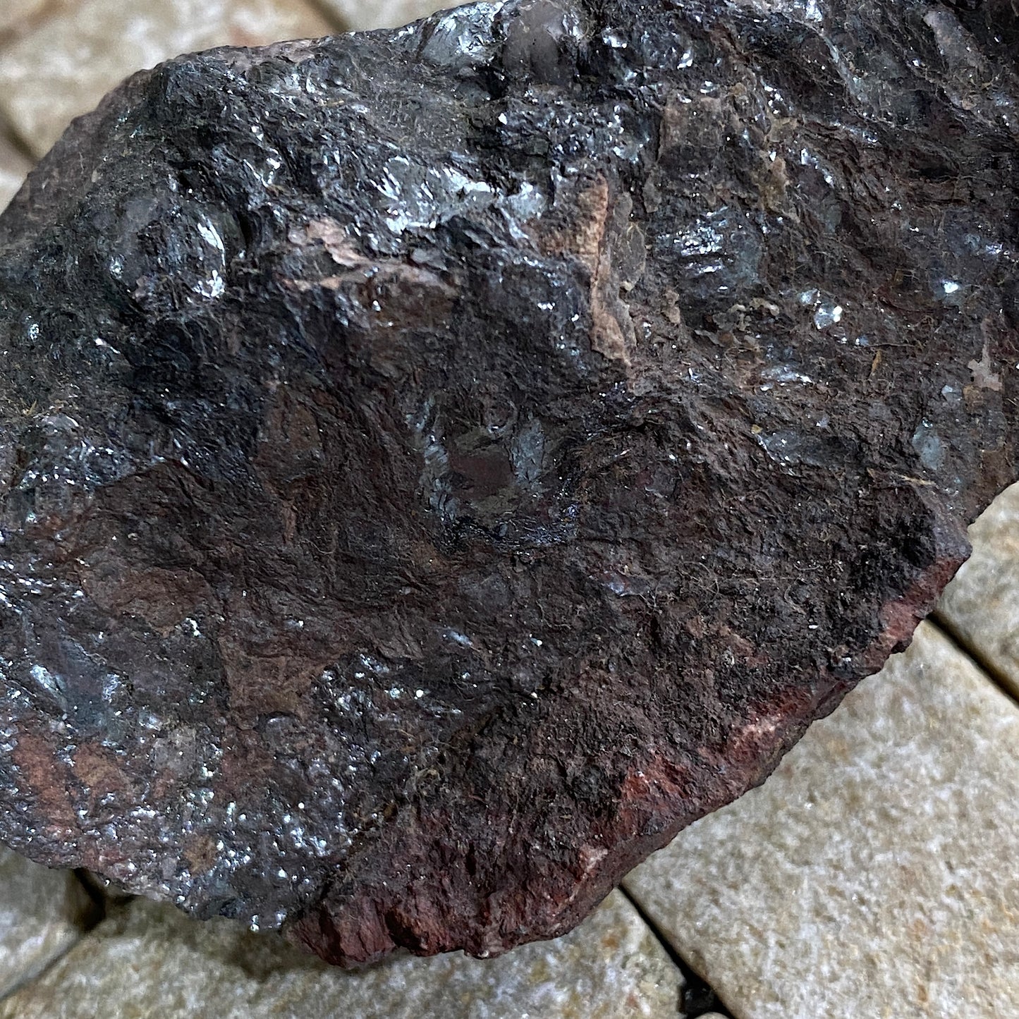 HEMATITE - BOTALLACK MINE, ST JUST, CORNWALL  152g. MF4042